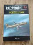 Model kartonowy Boeing 737-400