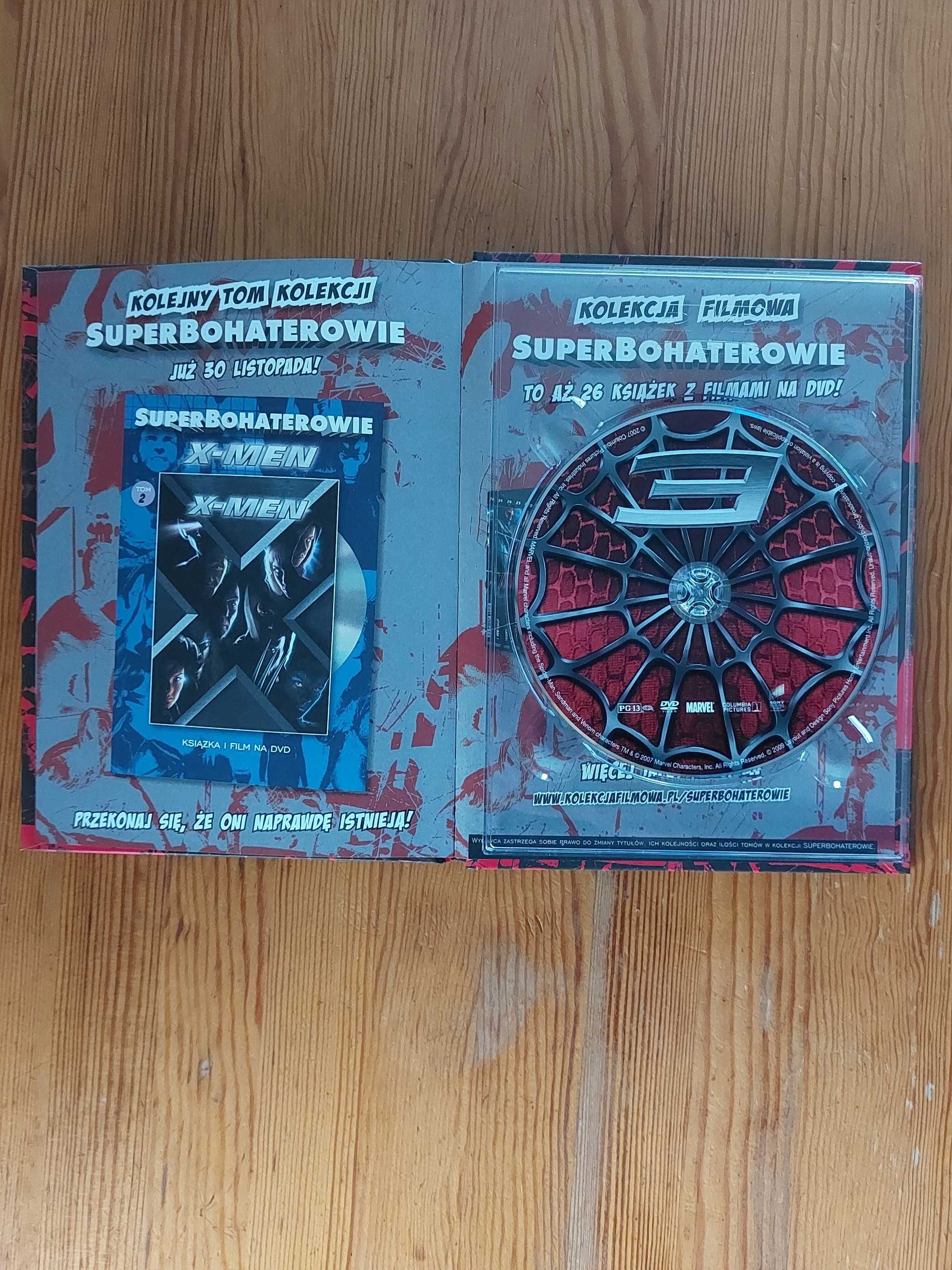 Spider-Man 3 DVD PL + Książka STAN IDEALNY