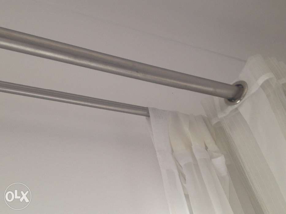 Varão duplo e cortinados