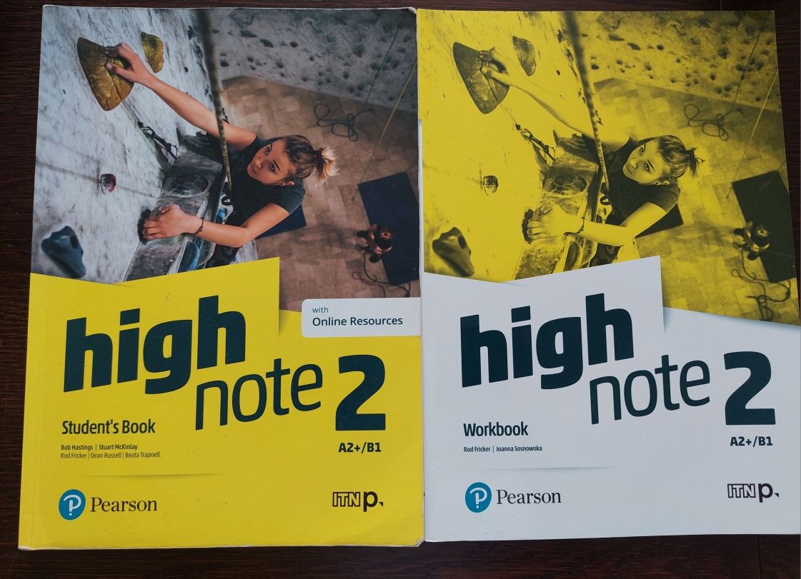 Język angielski High Note 2 Student's Book i Workbook A2+ / B1
