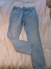 Nowe jeansy Review 32/32, slim, 100% bawełna