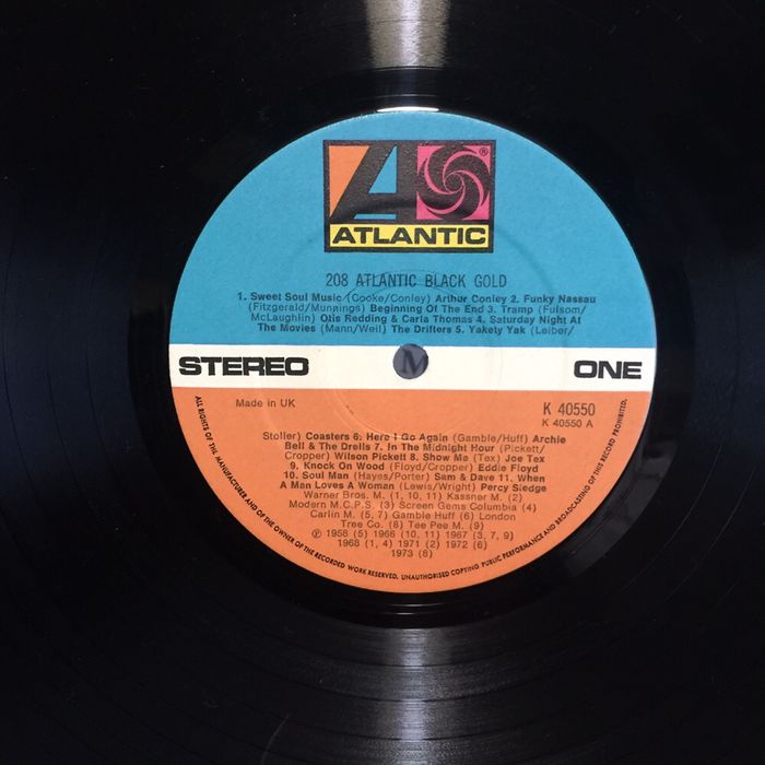 Vinil: Atlantic Blackgold - 20 rádio Hits - 1973