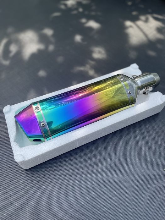 + Подарунок! Прямоток на мотоцикл Akrapovic