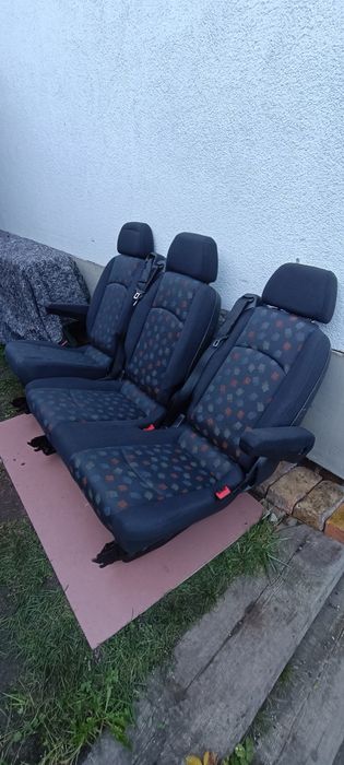 Sprzedam fotele 2+1 Mercedes Vito 639, kanapa drugi rząd