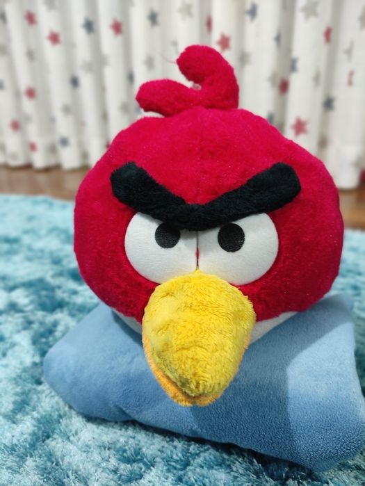 Boneco peluche Angry Birds Red
