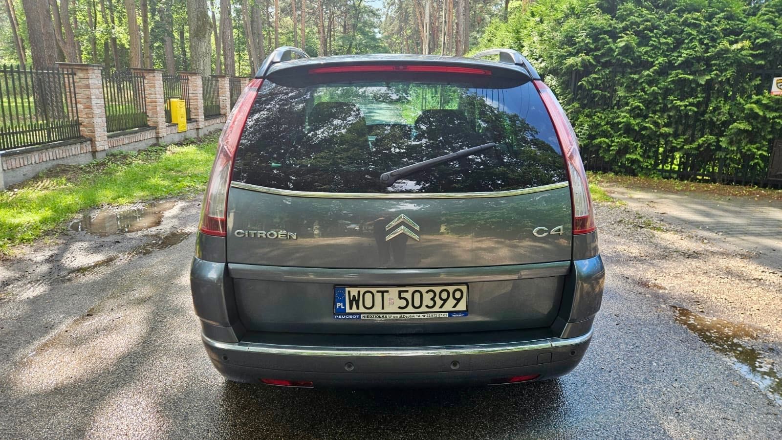 Citroen C4 Picasso 1.6 benzyna 2008 – zadbany, gotowy do jazdy