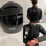 Damski kask i kurtka motocyklowe