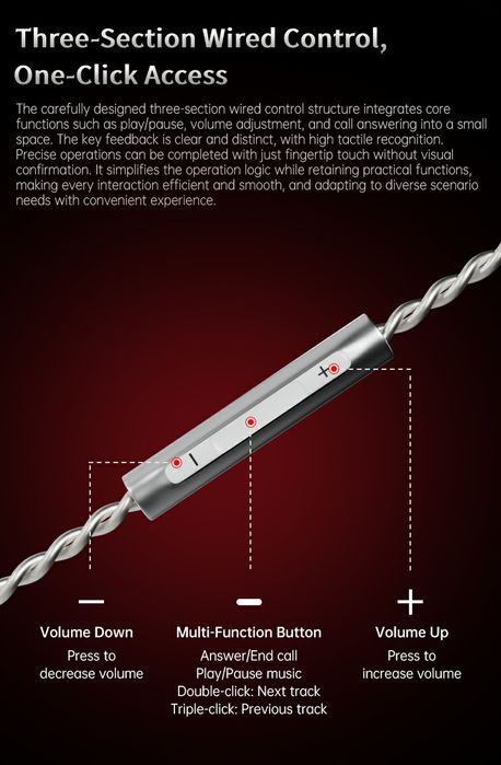 Новинка! Hi-Fi навушники CCA Phoenix, DD LCP 10 mm Blue mic +ПОДАРУНОК