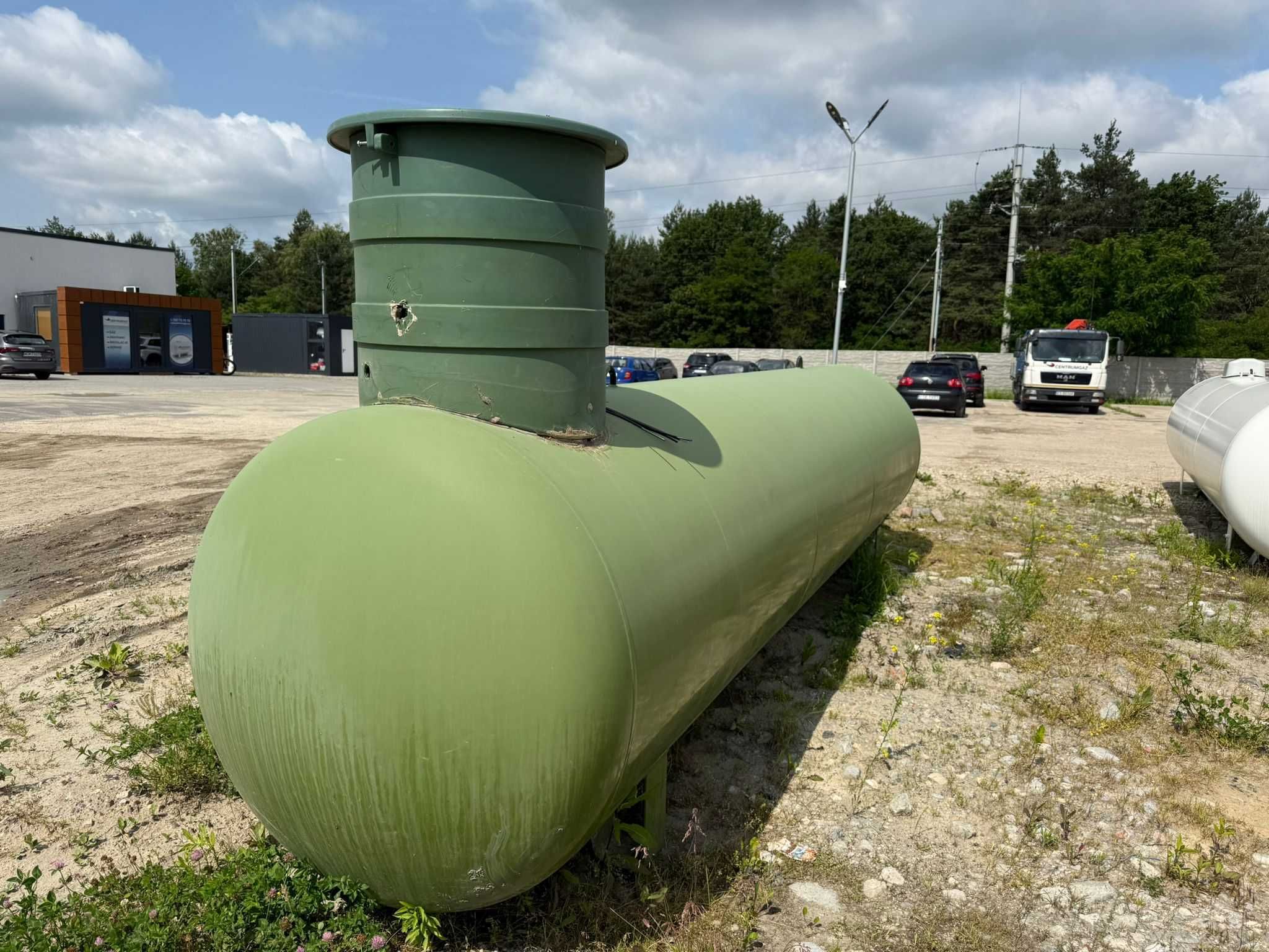 Zbiornik na gaz płynny 6400L, podziemny