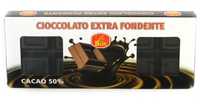 Шоколад Le BON Cioccolato Extra Fondente 50% CACAO 500г чорний шоколад