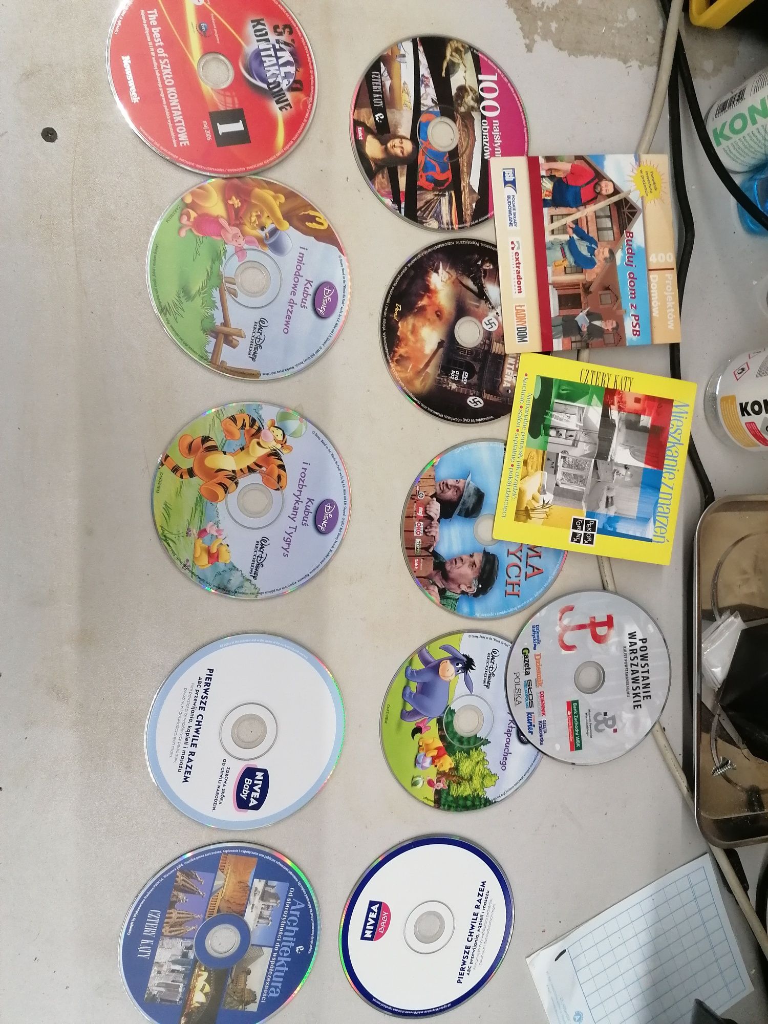 Zestaw CD/DVD z gazet