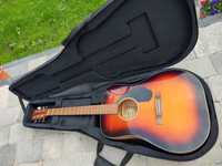 NOWA Fender CD-60S FLM EXOTIC SB gitara akustyczna CASE Genialna !!