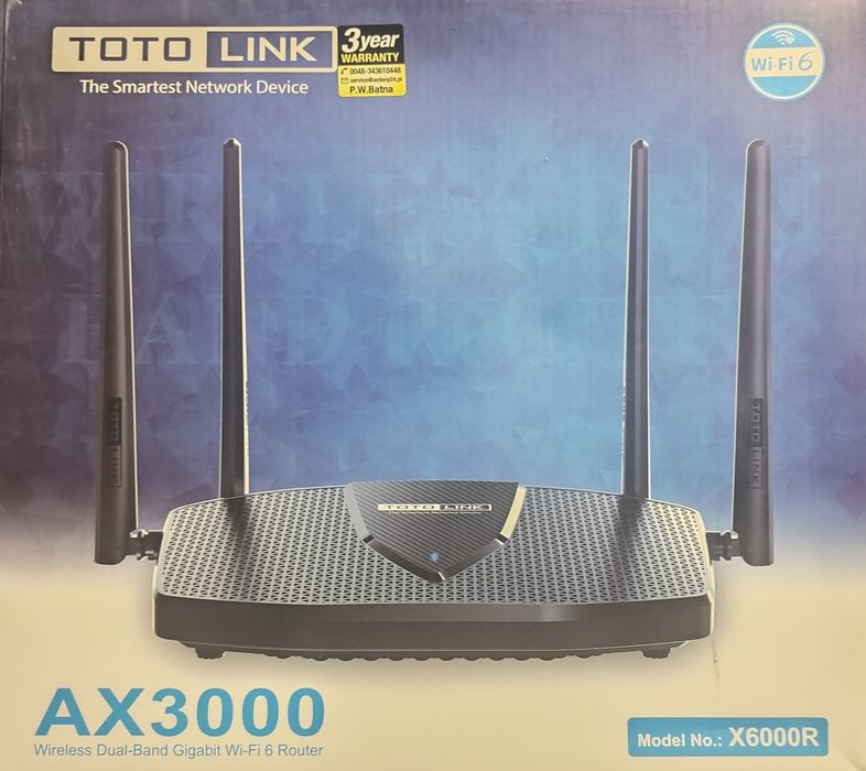 Router bezprzewodowy TOTOLINK X6000R