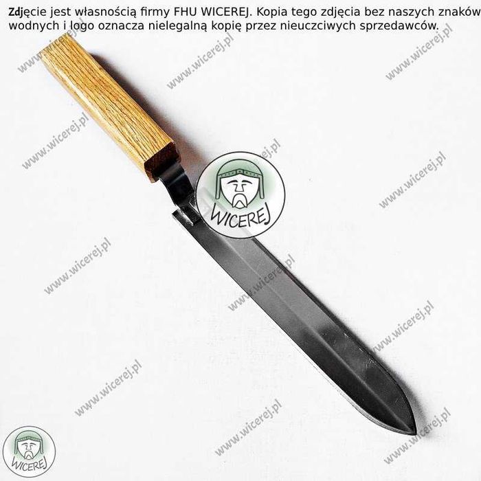 Nóż do Odsklepiania Nierdzewny z Profilowanym Ostrzem 20cm hartowany