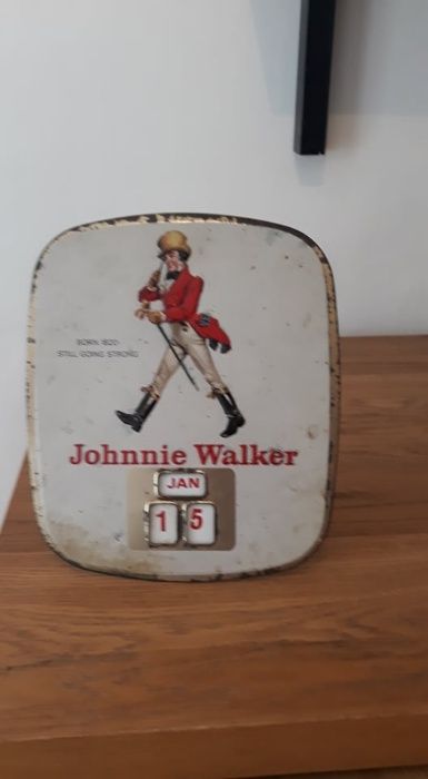 Calendario decorativo Johnnie walker