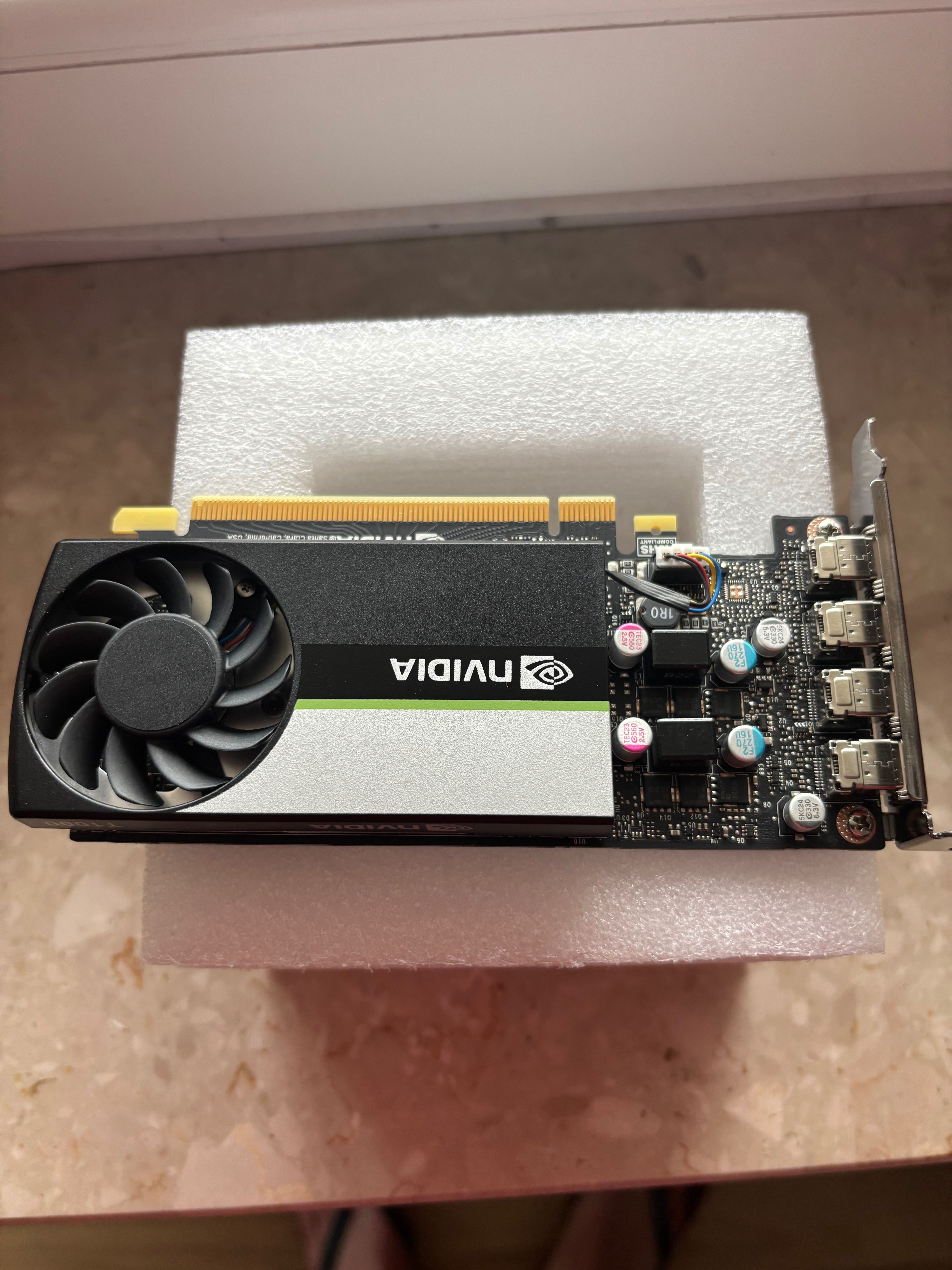Karta graficzna Nvidia t1000 4gb gddr6 4 monitory