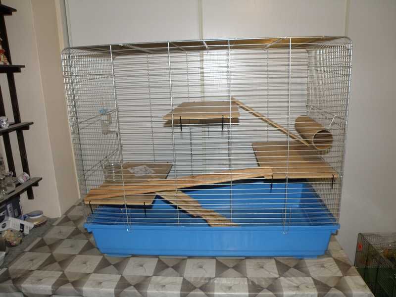 Obszerna klatka "100" szynszyl itp - Wrocław