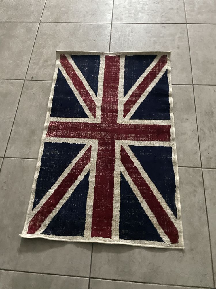 Tapete bandeira inglaterra 80x100