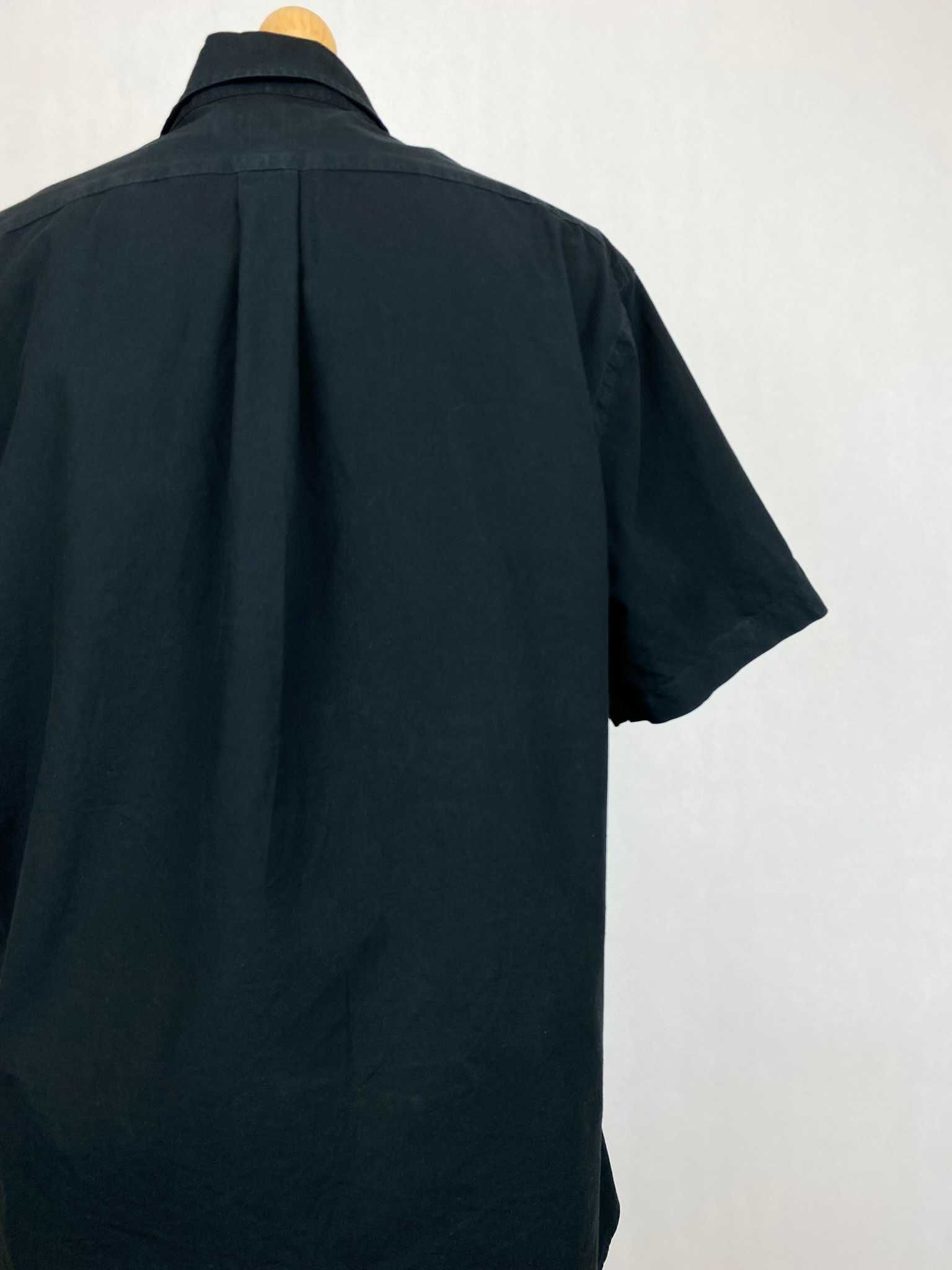 koszula polo ralph lauren krótki rękaw czarna nowa kolekcja qr kod