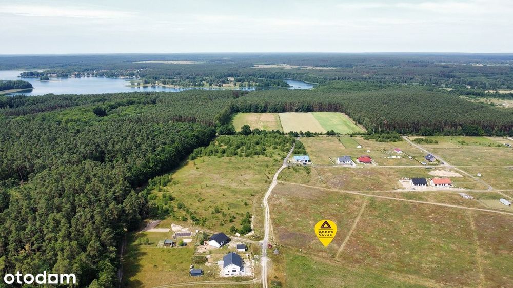 Uwaga! Nowa cena! Działka pod lasem w pobliżu J. Niesłysz. Mostki