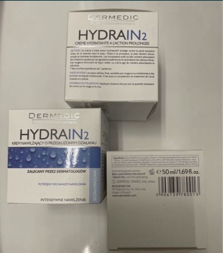 NOWY Krem HydraIn2 - Dermedic
