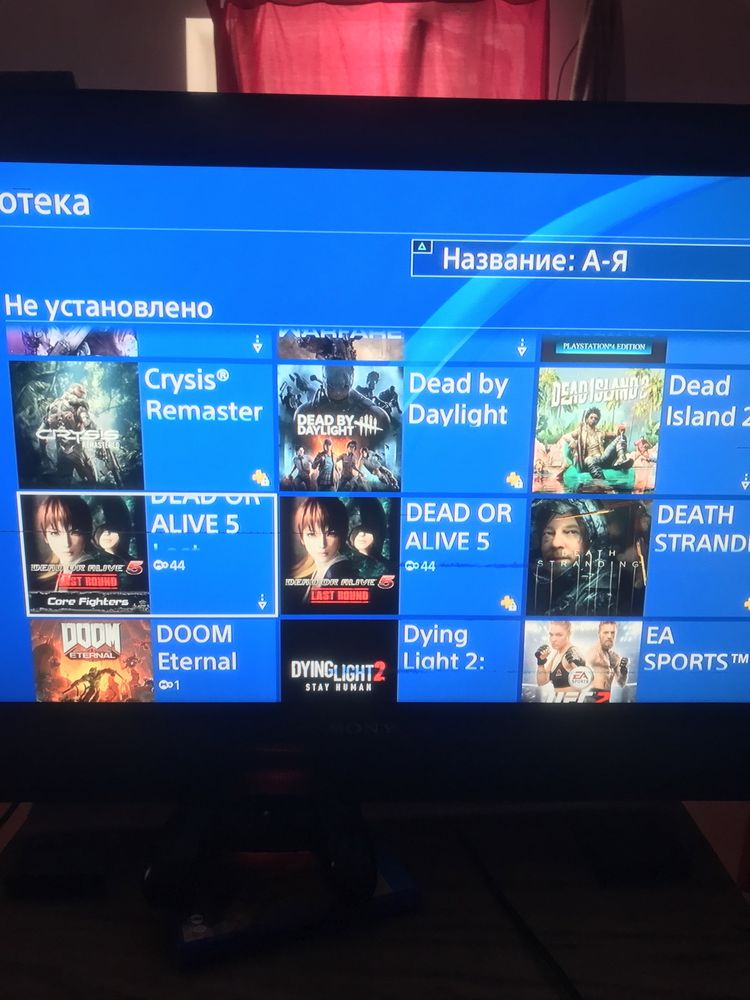 Акаунт с играми ps4