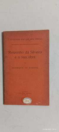 Livro Pa-3 -Henrique De Barros  - Mousinho da Silveira e a sua obra