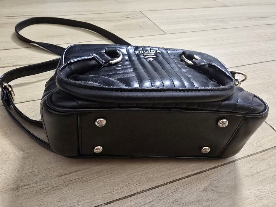 Czarna damska torebka