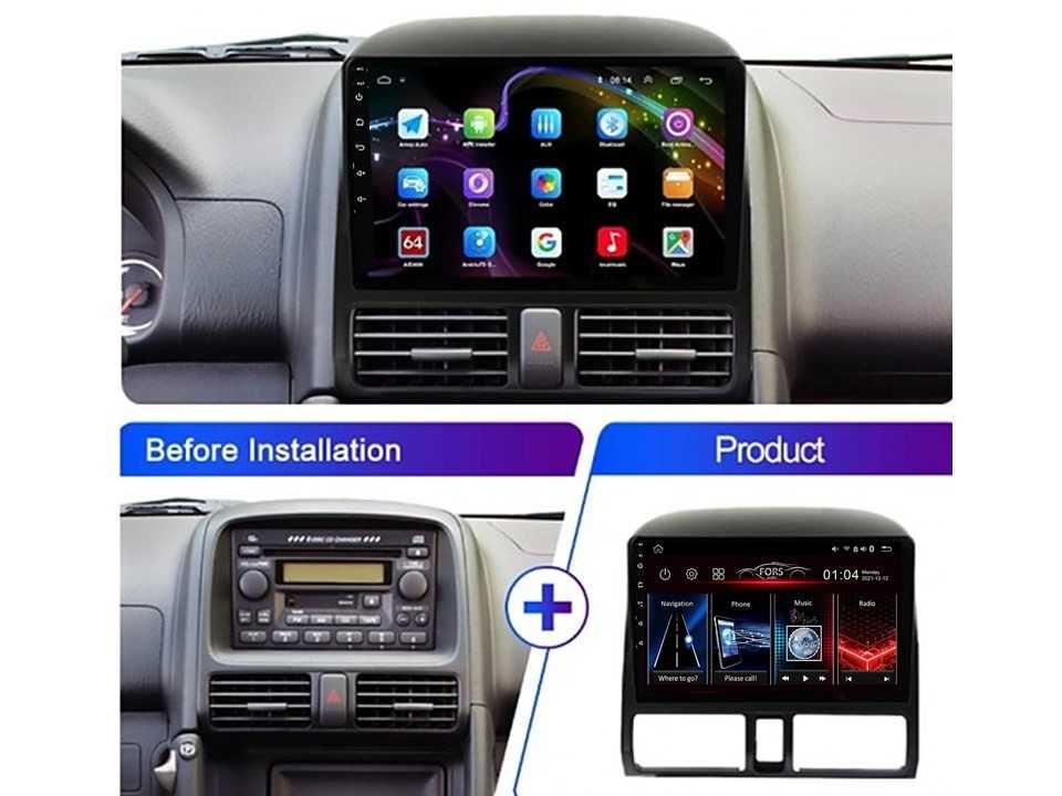 Radio samochodowe Android Honda CRV (9") 2002.-2005