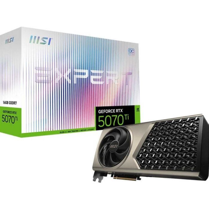 RTX 5070 Ti MSI Expert OC (Гарантія офіційна 3 роки!) відеокарта нова