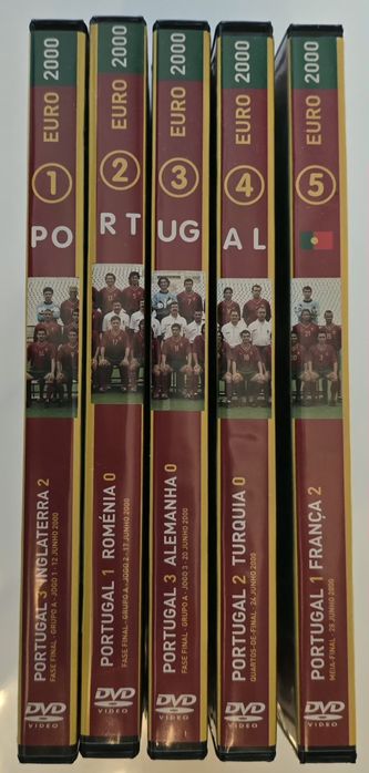 Coleção DVD Portugal Euro 2000