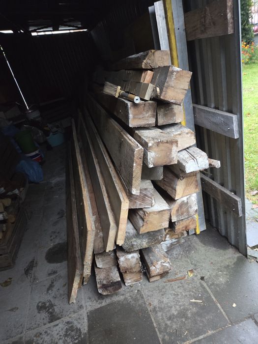 Sprzedam bale ze starej podłogi. 60lat