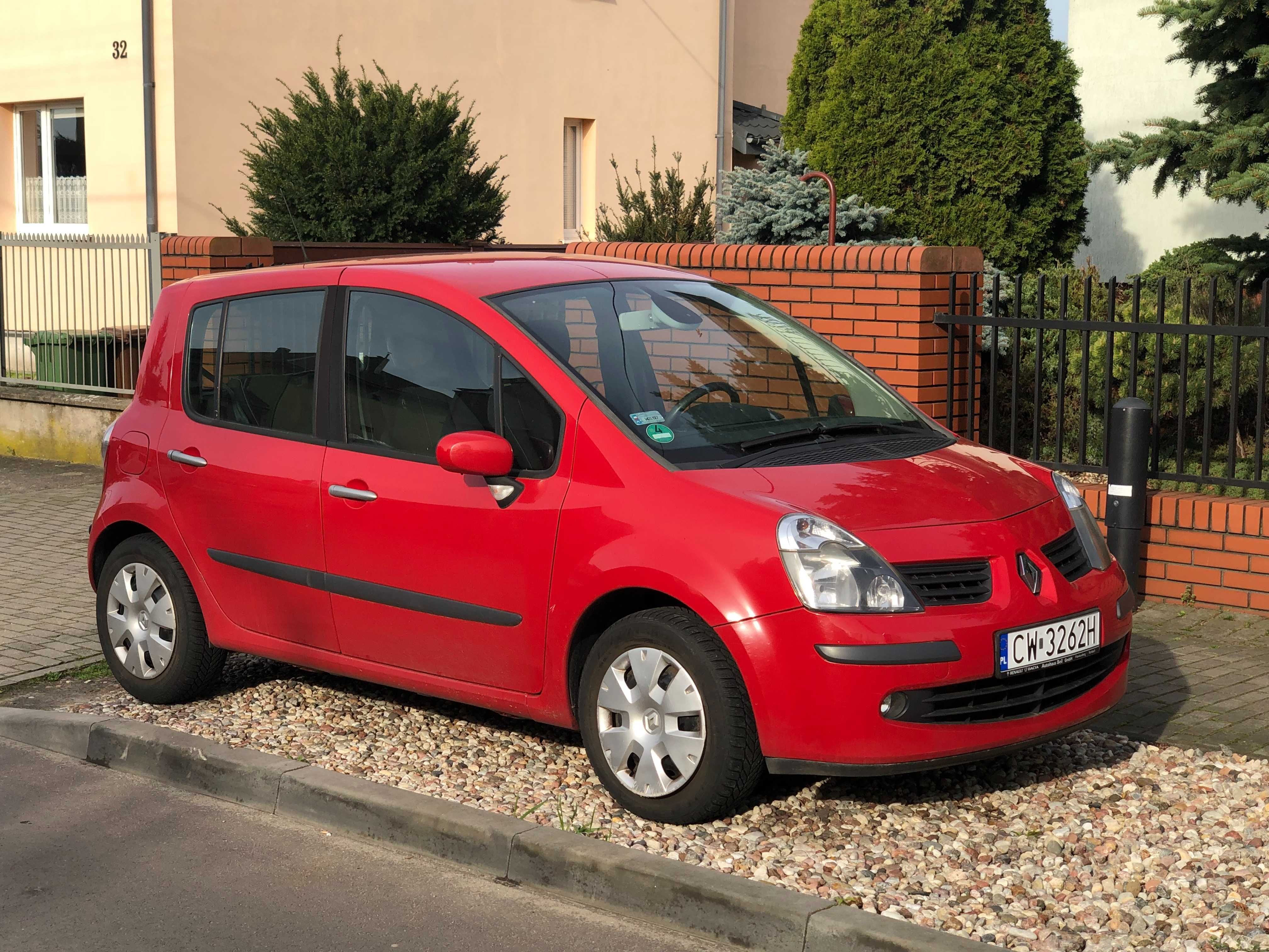 Renault Modus 1.6 2007 Automat  111 KM Bezwypadkowy Bardzo Dobry Stan