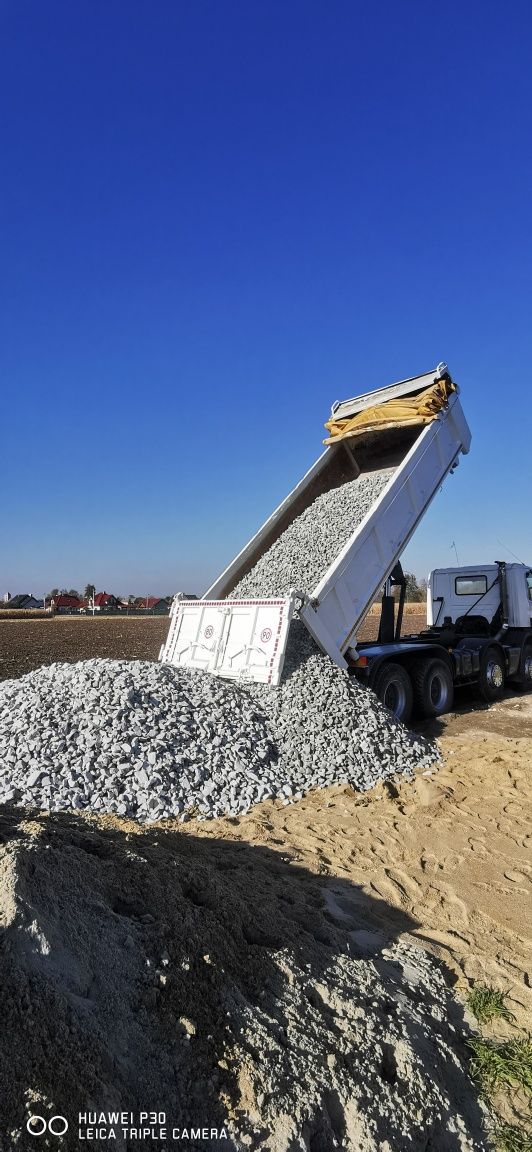 Piasek grys tluczen mieszanki granitowe ziemia