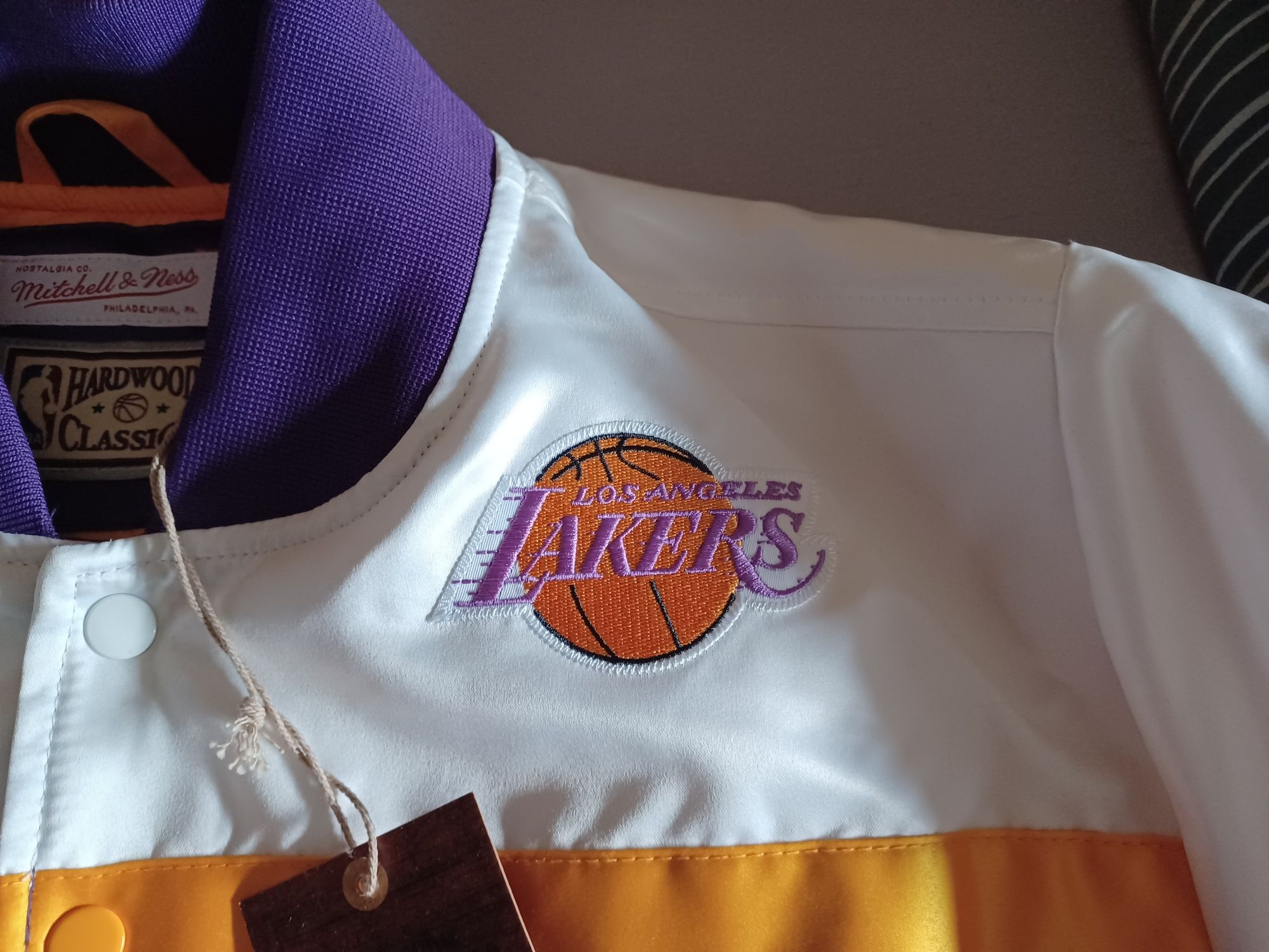 Kurtka męska Mitchell & Ness Los Angeles Lakers NBA. Oryginalna! Limit