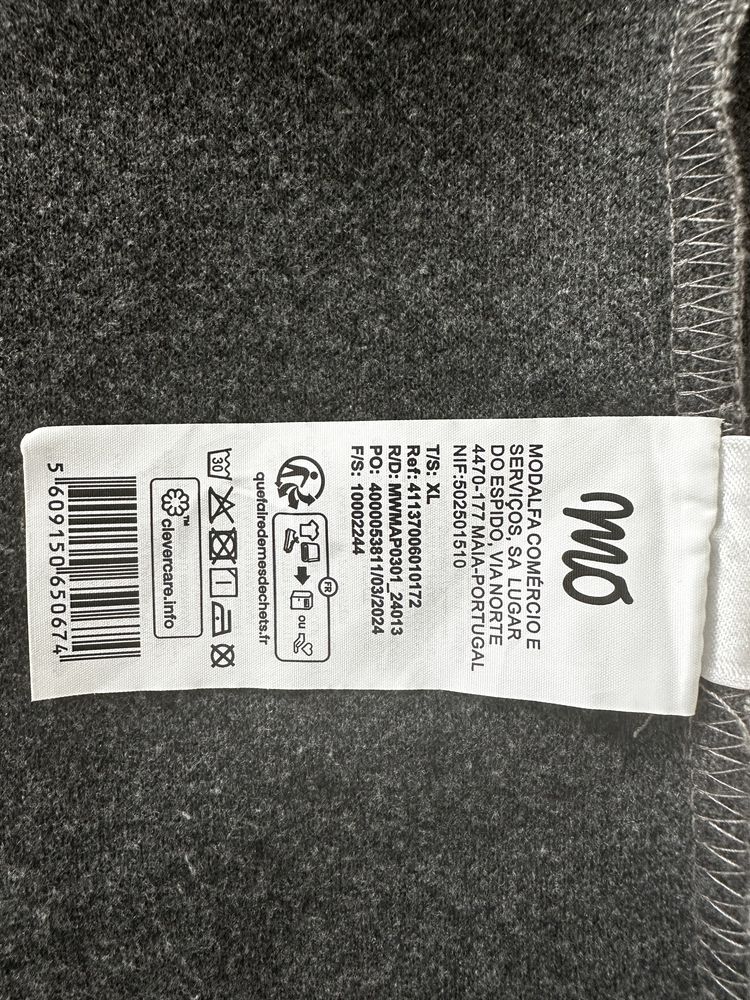 Sobretudo Cinza em optimo estado marca MO