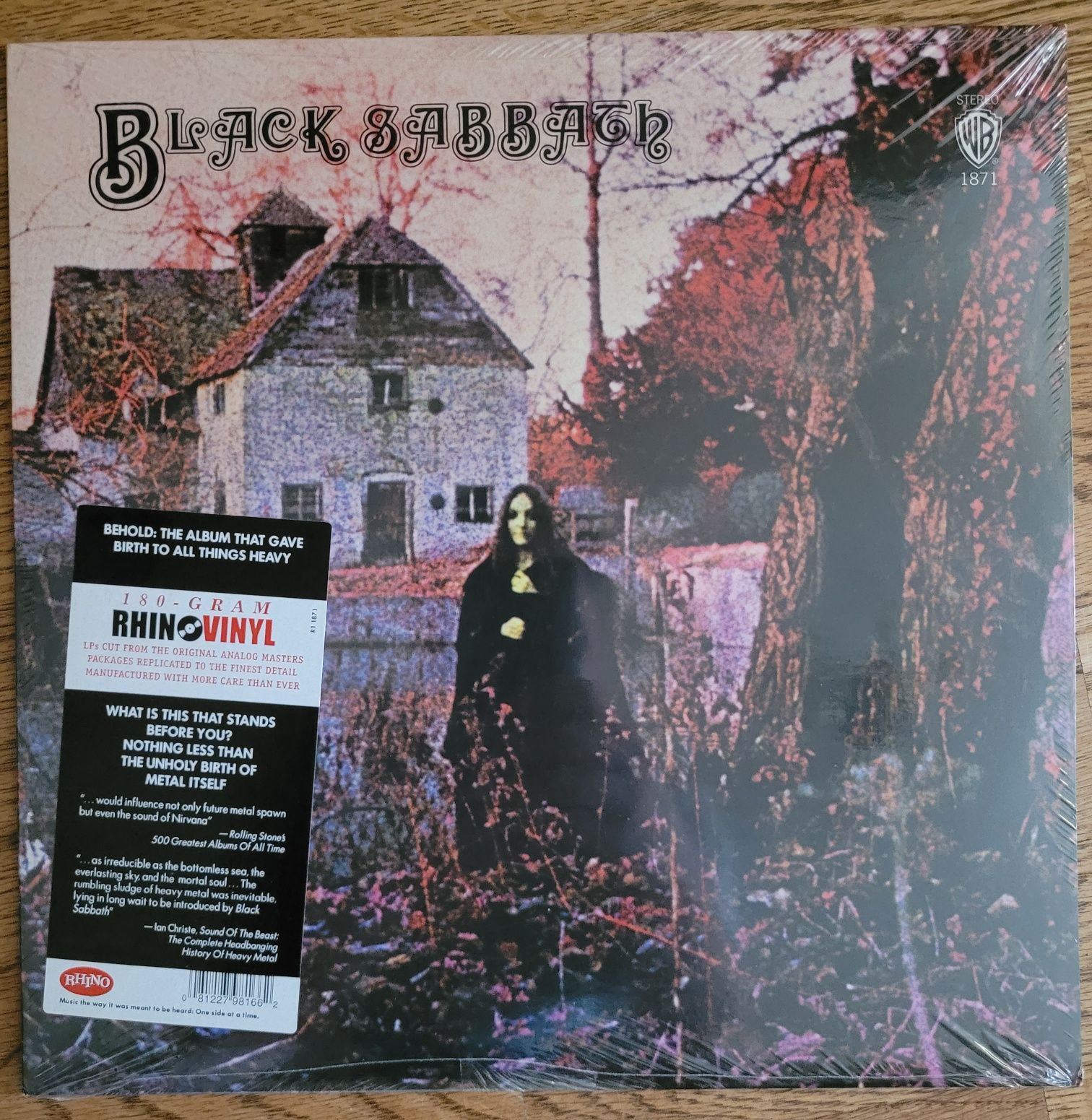 Black Sabbath ‎– Black Sabbath LP