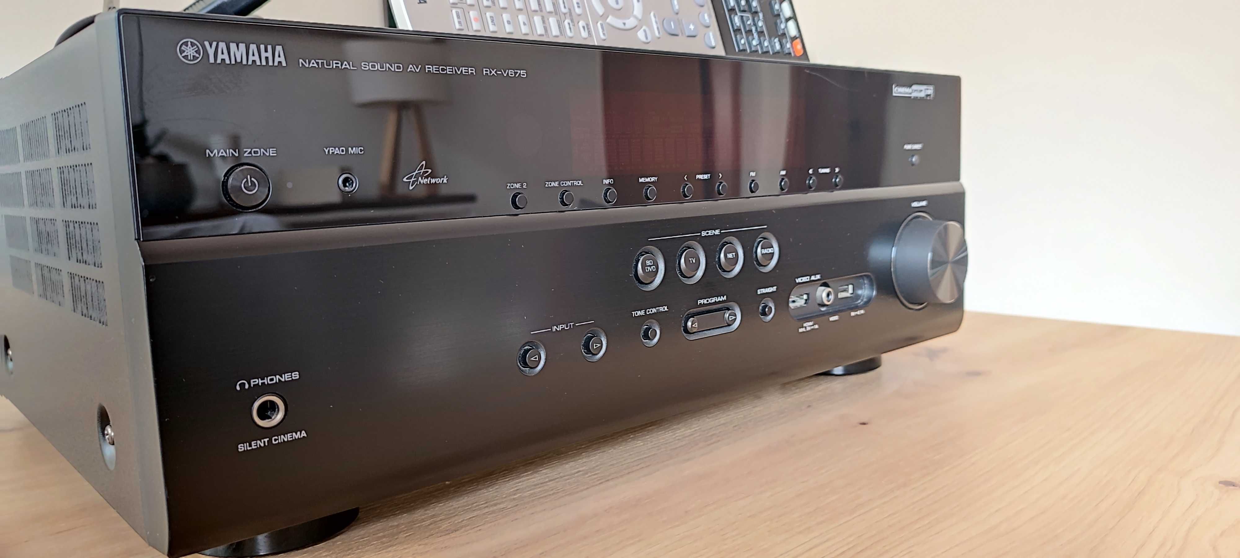 Amplificador de Audio e Vídeo Yamaha RX-V675