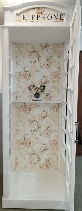 Budka telefoniczna, witryna, budka angielska!