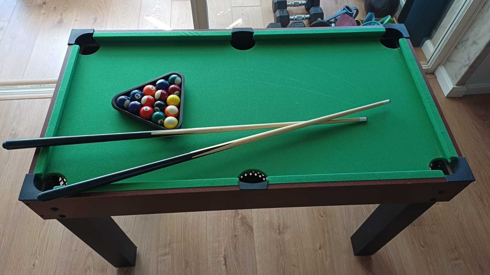 Mesa multijogos 9 em 1 (matraquilhos, snooker, ping-pong e outros)