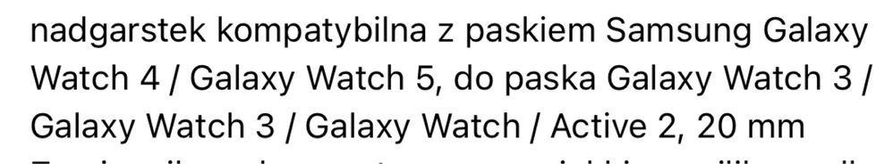 Nowe paski do zegarka