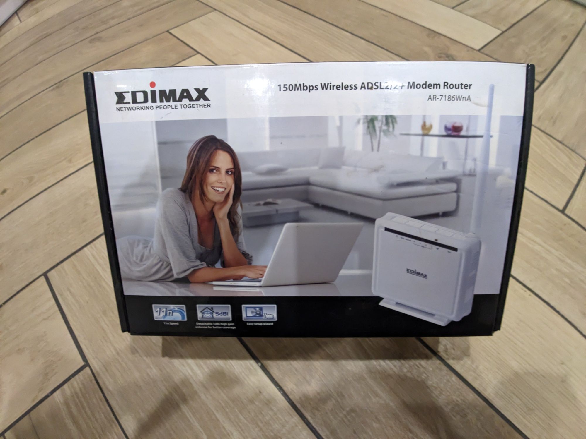 Router Edimax AR-7186WnA
FunkcjeSpecyfikacjaDo pobraniaGdzie kupić
Th