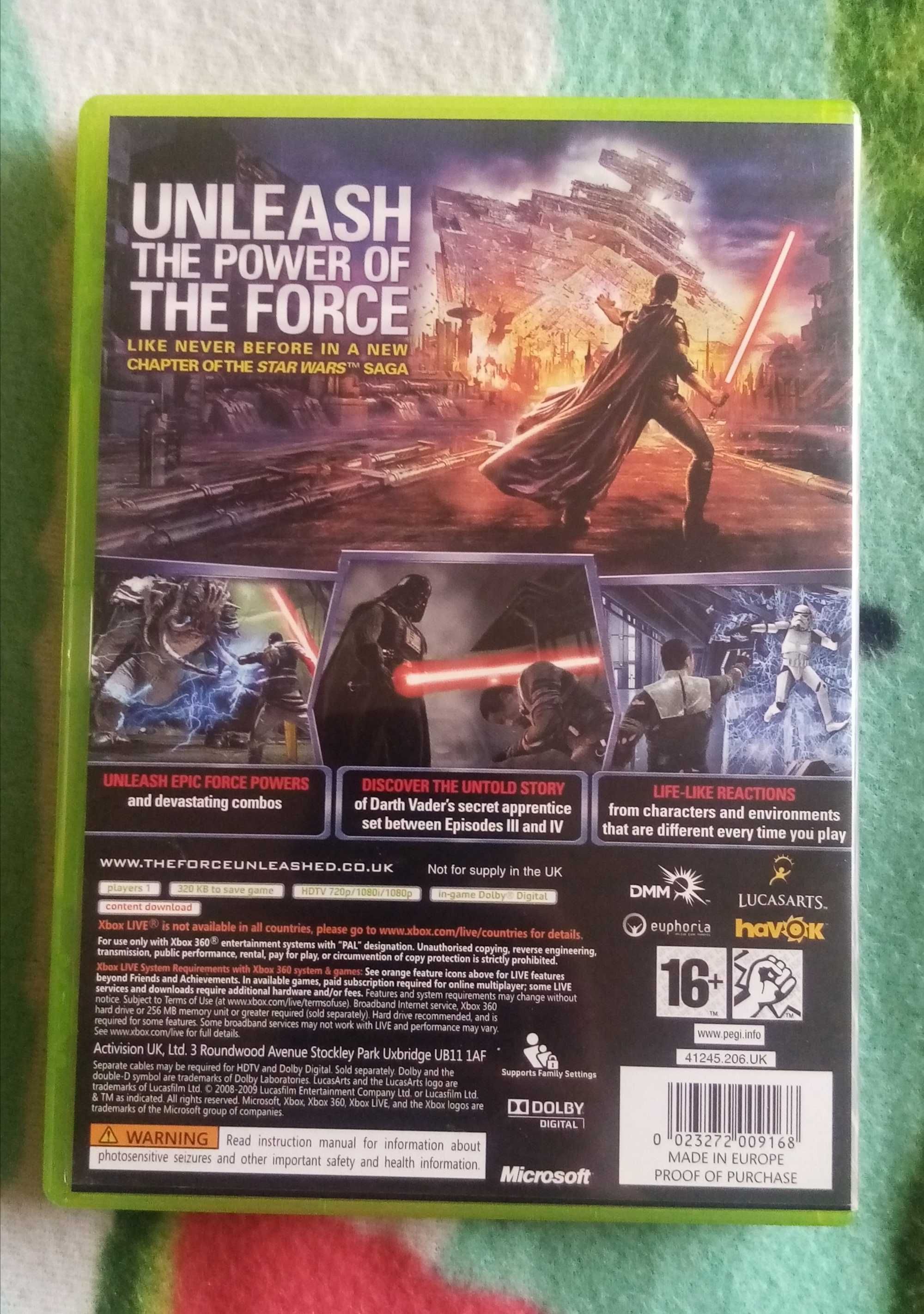 Xbox 360 gra Star Wars Force Classic