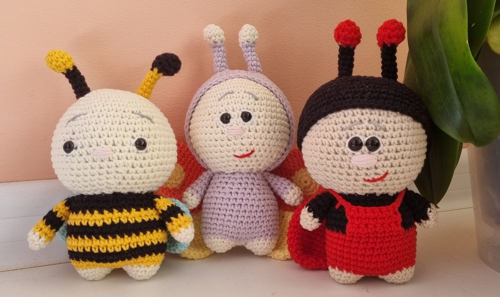 Веселі комашки ручної роботи