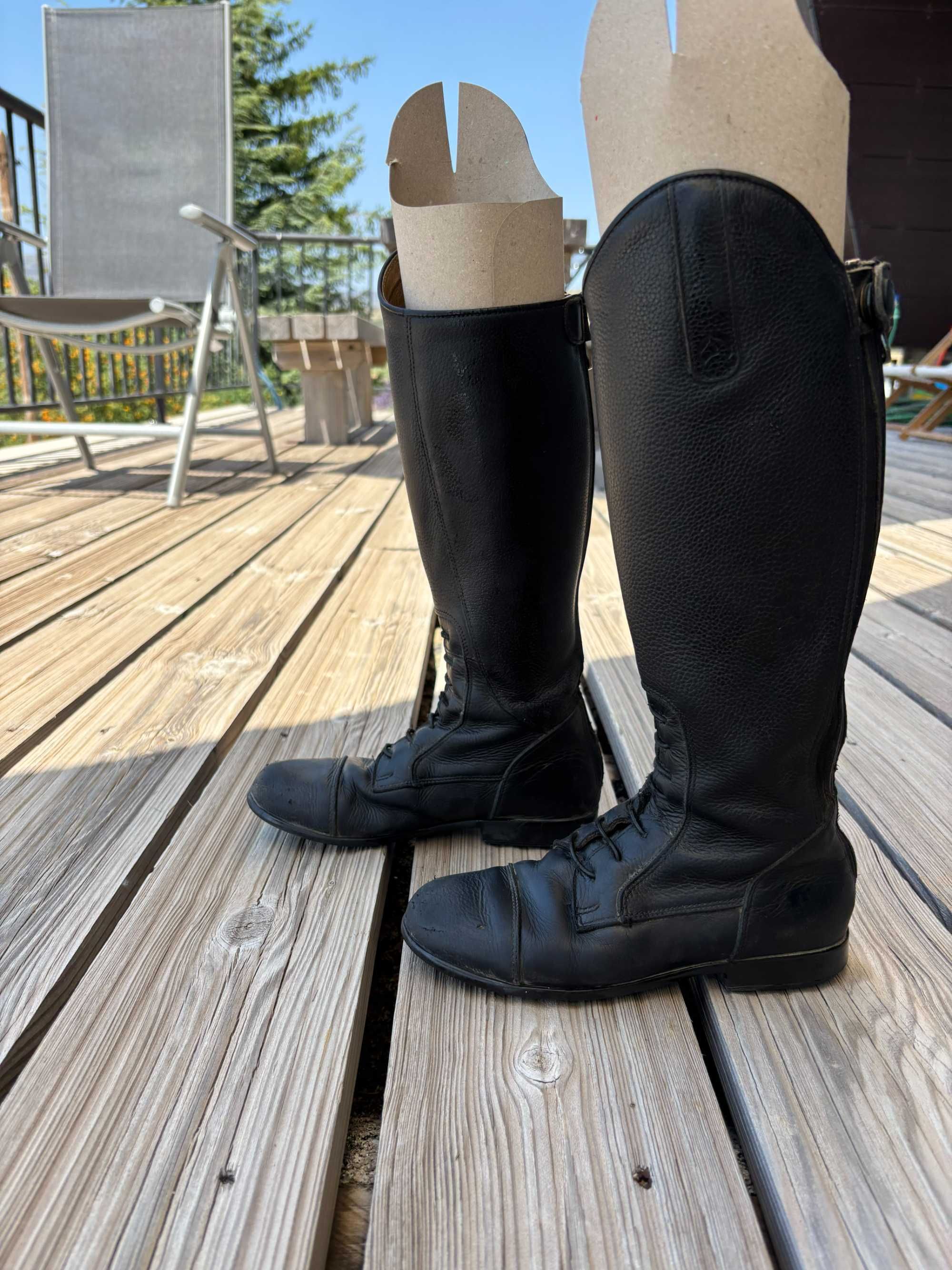 Equitação - Botas Chester de saltos