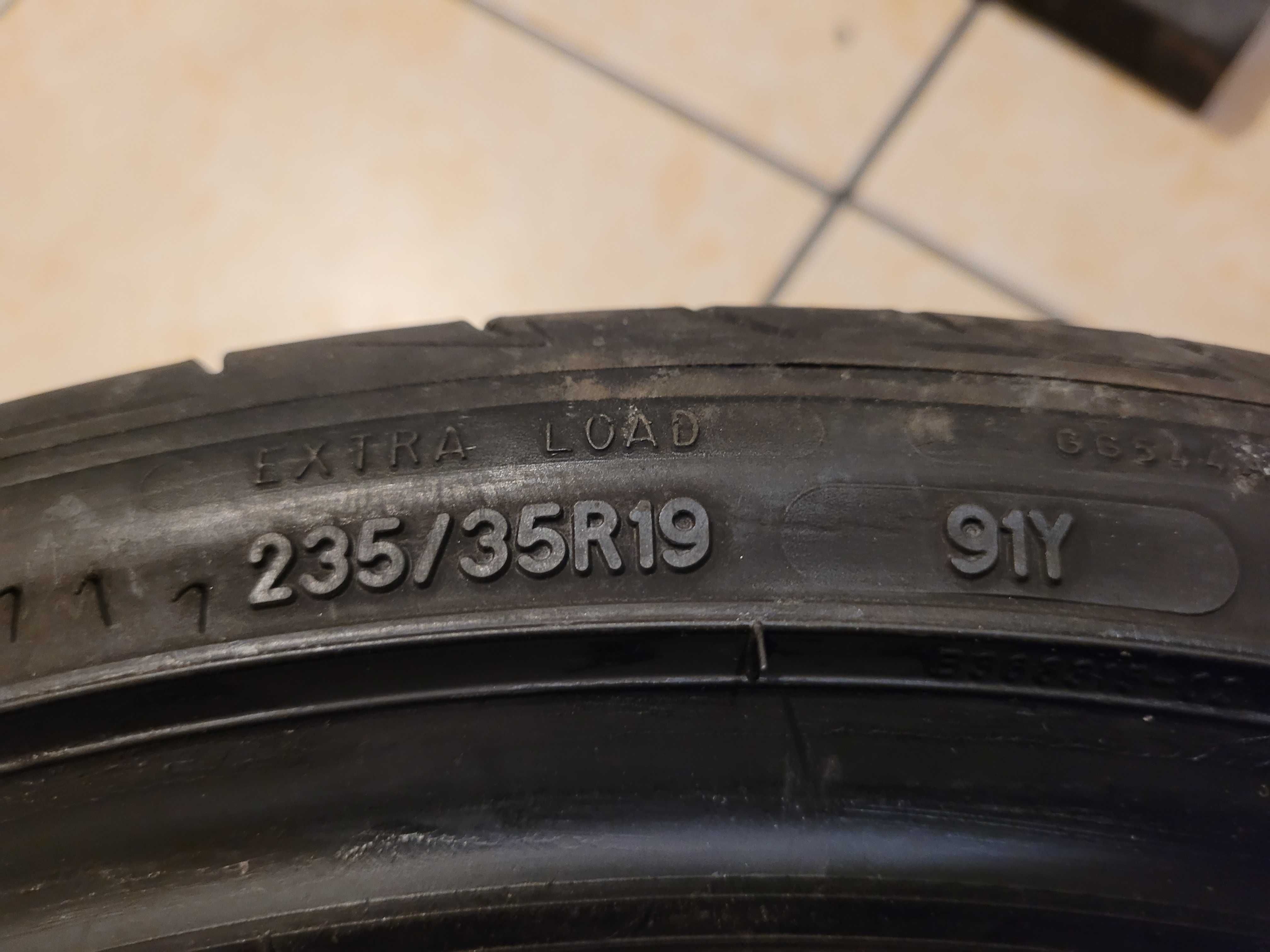 2 x Goodyear Eagle F1 Asymmetric 5 235/35 R19 91 Y RUN ON FLAT