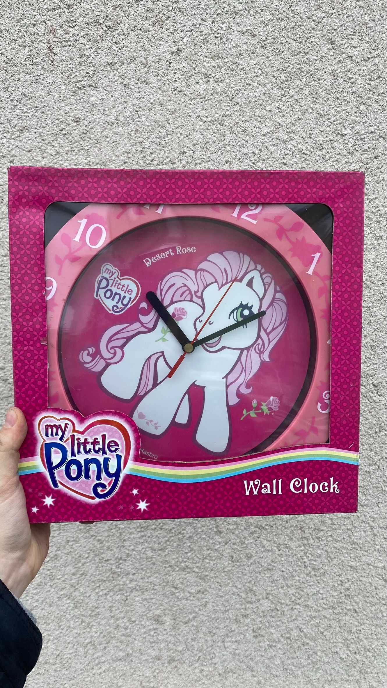 Zegar My Little Pony dla dziewczynki różowy