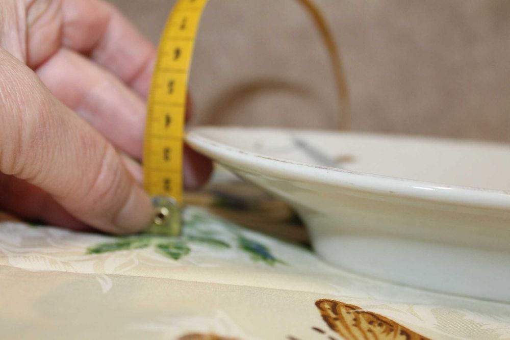 Селедочница овальное блюдо старая Барановка 60-70 гг