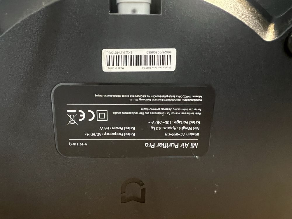 Oczyszczacz powietrza Xiaomi Mi Air Purifier Pro