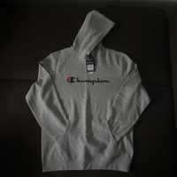 Bluza z kapturem Champion HOODED szara